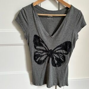 Express Butterfly T-shirt/Top